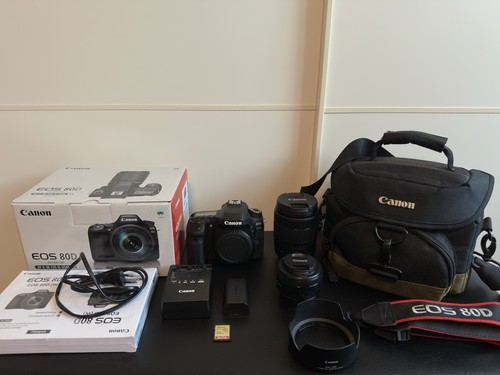 Canon eos 80d dslr - canon,